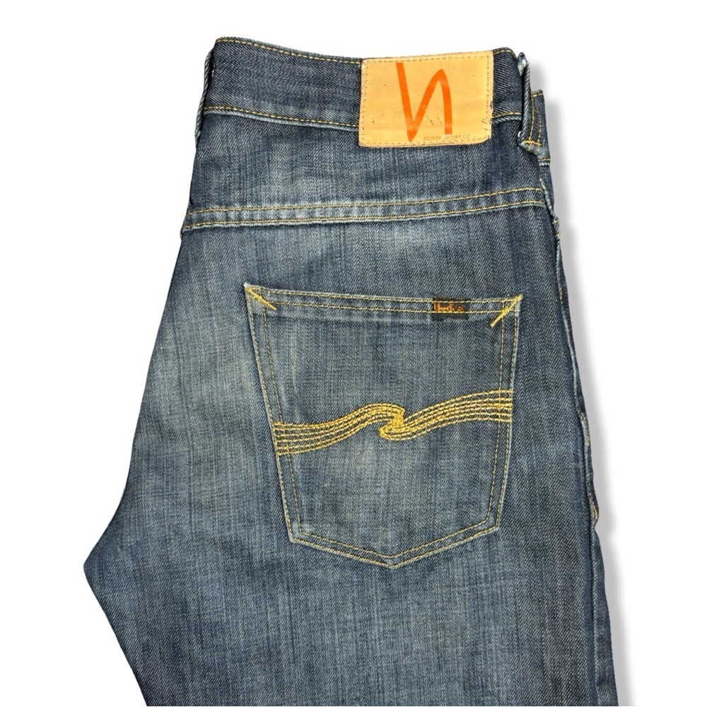Nudie Jeans Men's Blue Denim